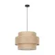 TK Lighting Calisto barna függesztett lámpa (TK-5419) E27 1 izzós IP20