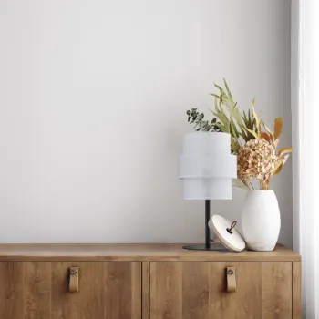 TK Lighting Calisto fehér asztali lámpa (TK-5893) E27 1 izzós IP20