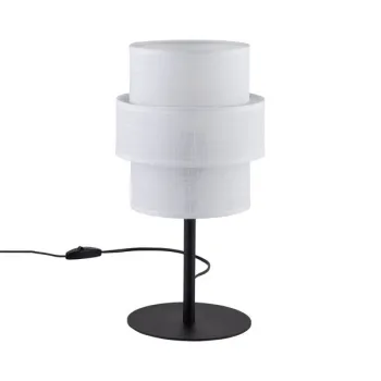 TK Lighting Calisto fehér asztali lámpa (TK-5893) E27 1 izzós IP20