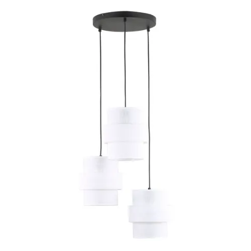 TK Lighting Calisto fehér függesztett lámpa (TK-6018) E27 3 izzós IP20
