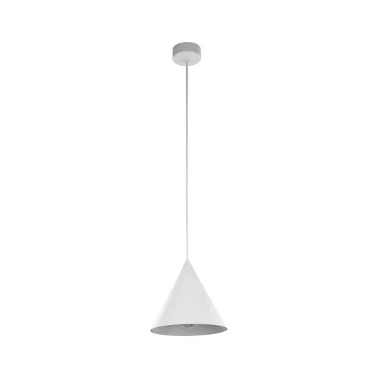 TK Lighting Cono fehér függesztett lámpa (TK-10007) E27 1 izzós IP20