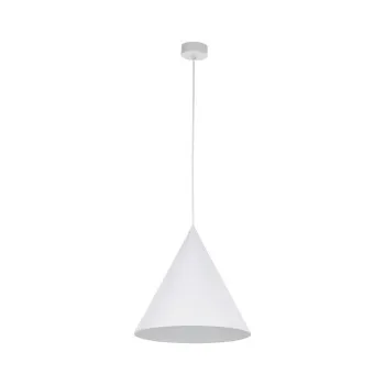 TK Lighting Cono fehér függesztett lámpa (TK-10009) E27 1 izzós IP20