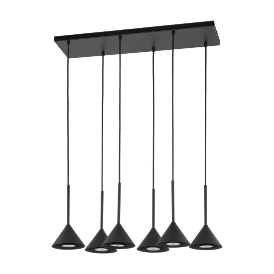 TK Lighting Cono  függesztett lámpa (TK-10306) E27 6 izzós IP20