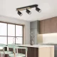 TK Lighting Cover Wood fekete-barna mennyezeti spotlámpa (TK-4675) GU10 3 izzós IP20