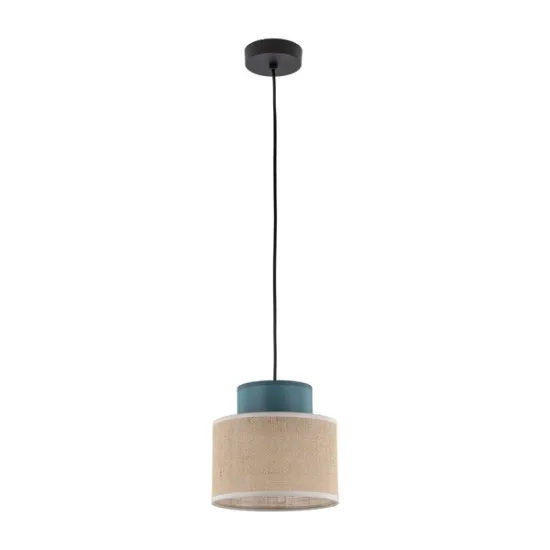 TK Lighting Duo kék-barna függesztett lámpa (TK-3257) E27 1 izzós IP20