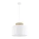 TK Lighting Duo White fehér-barna függesztett lámpa (TK-1856) E27 1 izzós IP20