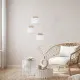 TK Lighting Duo White fehér-barna függesztett lámpa (TK-2594) E27 3 izzós IP20
