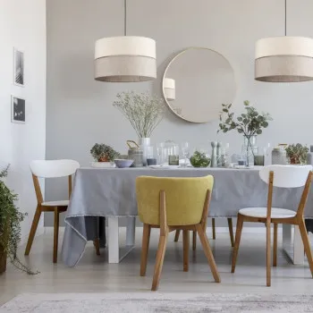 TK Lighting Eco bézs függesztett lámpa (TK-5772) E27 1 izzós IP20