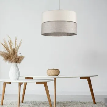 TK Lighting Eco bézs függesztett lámpa (TK-5773) E27 3 izzós IP20