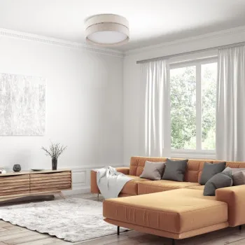 TK Lighting Eco bézs mennyezeti lámpa (TK-5775) E27 4 izzós IP20