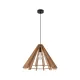 TK Lighting Eris Wood bézs függesztett lámpa (TK-6586) E27 1 izzós IP20
