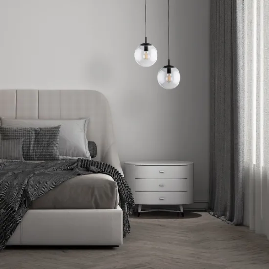 TK Lighting Esme átlátszó függesztett lámpa (TK-3267) E27 1 izzós IP20