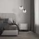 TK Lighting Esme átlátszó függesztett lámpa (TK-3267) E27 1 izzós IP20
