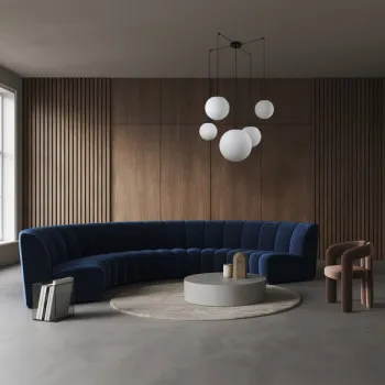 TK Lighting Esme fehér-fekete függesztett lámpa (TK-4791) E27 5 izzós IP20