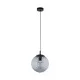 TK Lighting Esme grafit-átlátszó függesztett lámpa (TK-5378) E27 1 izzós IP20