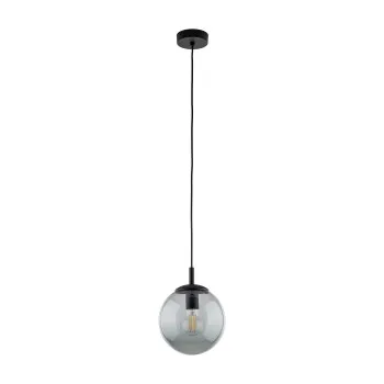 TK Lighting Esme grafit-átlátszó függesztett lámpa (TK-5379) E27 1 izzós IP20