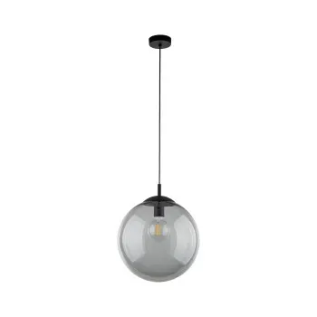 TK Lighting Esme grafit-átlátszó függesztett lámpa (TK-5380) E27 1 izzós IP20