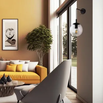 TK Lighting Esme átlátszó falikar (TK-5387) E27 1 izzós IP20