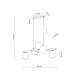 TK Lighting Estera arany függesztett lámpa (TK-4549) G9 5 izzós IP20