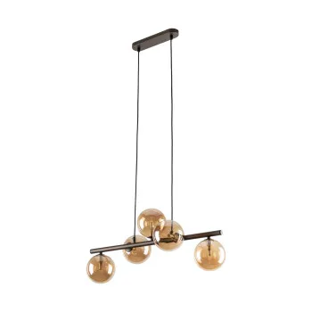 TK Lighting Estera barna függesztett lámpa (TK-6105) G9 5 izzós IP20