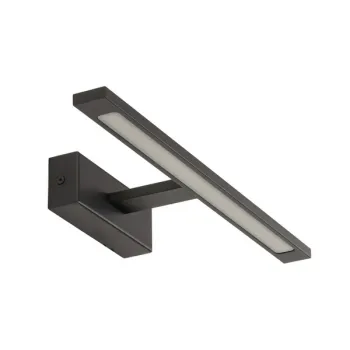 TK Lighting Gallery fekete LED tükörvilágítás (TK-18000) LED 1 izzós IP44