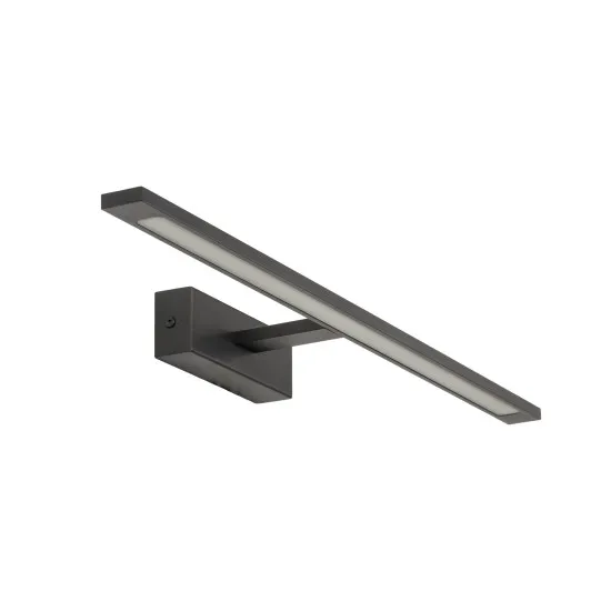 TK Lighting Gallery fekete LED tükörvilágítás (TK-18002) LED 1 izzós IP44