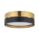 TK Lighting Hilton fekete-arany mennyezeti lámpa (TK-4180) E27 4 izzós IP20