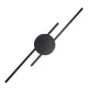TK Lighting Java fekete fali lámpa (TK-1367) LED 1 izzós IP20