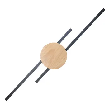 TK Lighting Java fekete-bézs fali lámpa (TK-1369) E27 1 izzós IP20