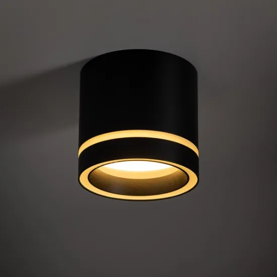 TK Lighting Jet fekete mennyezeti spotlámpa (TK-4351) GX53 1 izzós IP20