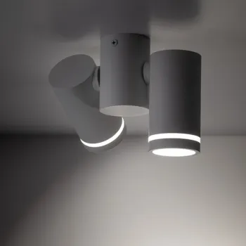 TK Lighting Jet fehér mennyezeti spotlámpa (TK-4352) GU10 2 izzós IP20