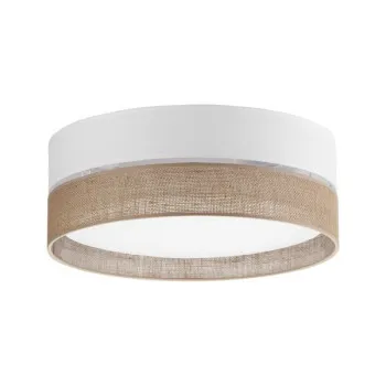 TK Lighting Linobianco fehér-barna mennyezeti lámpa (TK-6577) E27 4 izzós IP20