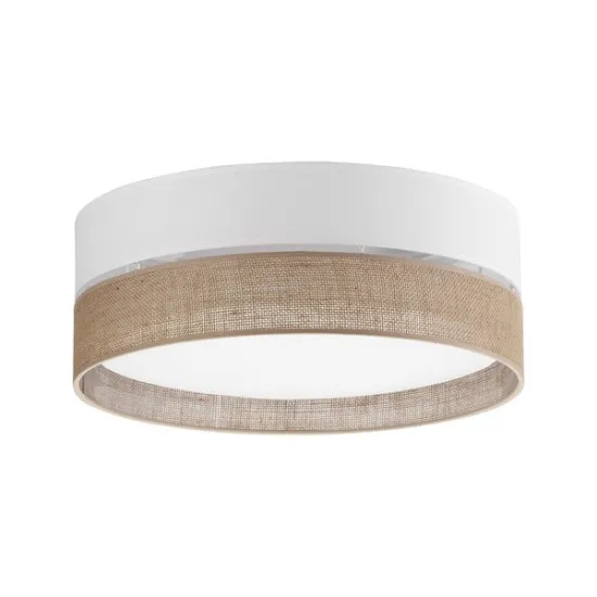TK Lighting Linobianco fehér-barna mennyezeti lámpa (TK-6577) E27 4 izzós IP20