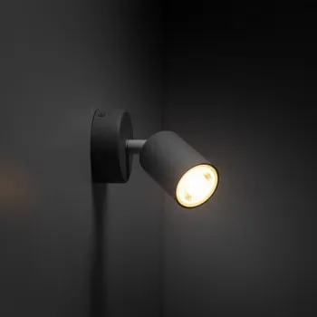 TK Lighting Livia szürke mennyezeti lámpa (TK-10223) GU10 1 izzós IP20