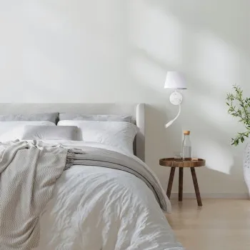 TK Lighting Maja fehér falikar (TK-10080) E27+G9 2 izzós IP20