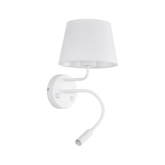 TK Lighting Maja fehér falikar (TK-10080) E27+G9 2 izzós IP20
