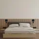 TK Lighting Maja fekete falikar (TK-10081) E27+G9 2 izzós IP20