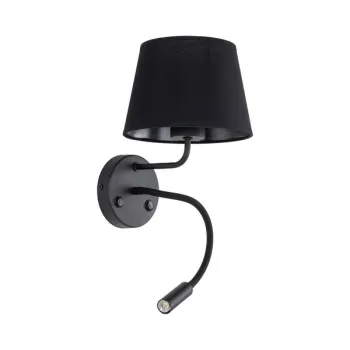TK Lighting Maja fekete falikar (TK-10081) E27+G9 2 izzós IP20