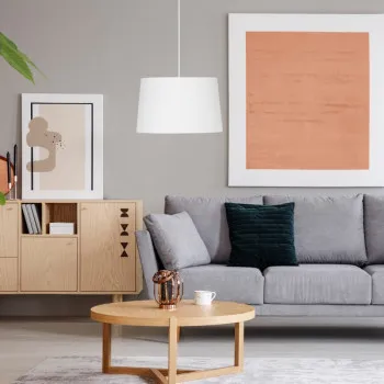 TK Lighting Maja fehér függesztett lámpa (TK-1883) E27 2 izzós IP20