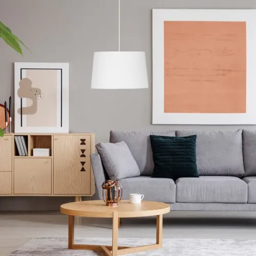TK Lighting Maja fehér függesztett lámpa (TK-1883) E27 2 izzós IP20
