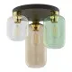 TK Lighting Marco átlátszó-színes mennyezeti lámpa (TK-3318) E27 3 izzós IP20