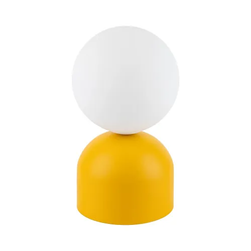 TK Lighting Miki sárga-fehér asztali lámpa (TK-16040) G9 1 izzós IP20