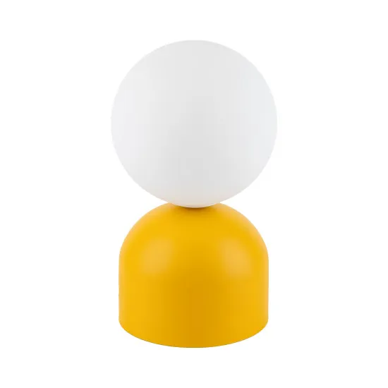 TK Lighting Miki sárga-fehér asztali lámpa (TK-16040) G9 1 izzós IP20