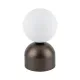 TK Lighting Miki barna-fehér asztali lámpa (TK-16043) G9 1 izzós IP20
