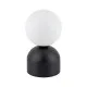 TK Lighting Miki fekete-fehér asztali lámpa (TK-16044) G9 1 izzós IP20