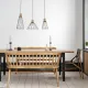 TK Lighting Modesto fekete-barna függesztett lámpa (TK-10158) GU10 3 izzós IP20