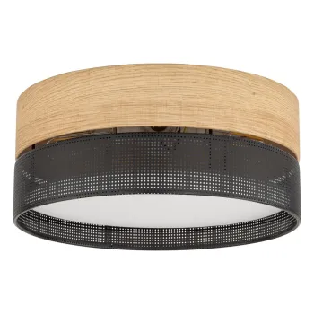 TK Lighting Nicol fekete-barna mennyezeti lámpa (TK-4800) E27 4 izzós IP20 TK Lighting Nicol fekete-barna mennyezeti lámpa (TK-4800) E27 4 izzós IP20