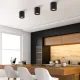 TK Lighting Orion fekete mennyezeti spotlámpa (TK-3239) GU10 1 izzós IP20
