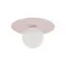 TK Lighting Pixi rózsaszín-fehér mennyezeti lámpa (TK-10228) G9 1 izzós IP20