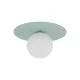 TK Lighting Pixi zöld-fehér mennyezeti lámpa (TK-10229) G9 1 izzós IP20